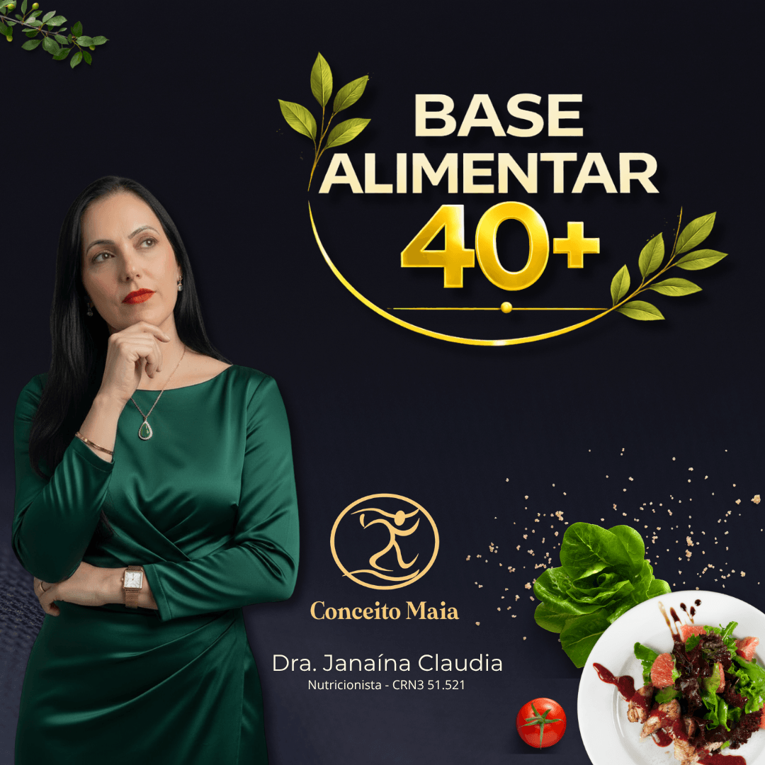 E-book Base Alimentar Para Mulher 40+